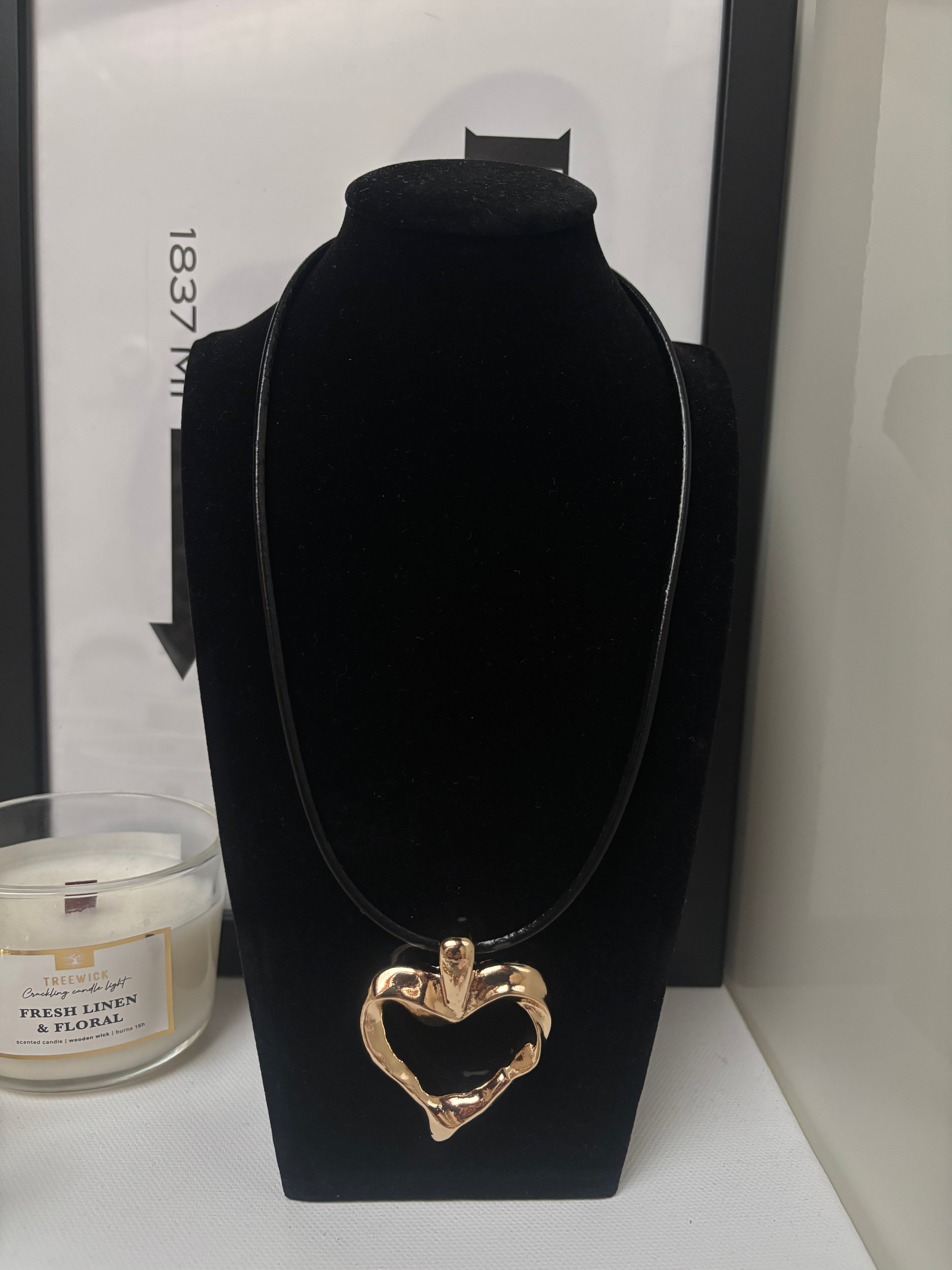 Collana rigida heart